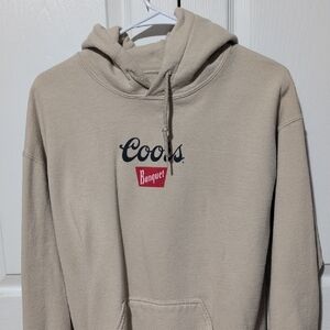 Tan Sweatshirt Hoodie Casual Streetwear